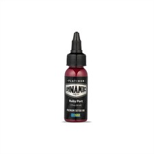 Dynamic Color Platinum Ruby Port Tattoo Ink, Made in Spain, 1 oz