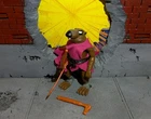 TMNT TEENAGE MUTANT NINJA TURTLES 1988 SOFT HEAD SPLINTER NM COND NEAR COMPLETE