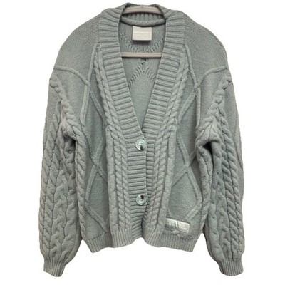 Taylor Swift Official Tortured Poets Cardigan Gray XS/SM