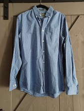 Eddie Bauer Wrinkle Resistant Classic Fit Plaid Button Down Shirt S