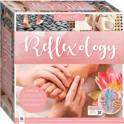 Reflexology - Discover The Hidden Powers - Book, Access Card & Socks  *FREE P&P*