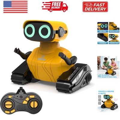 Robot Toys, Remote Control Robot Toy, RC Robots for Kids with LED Eyes, Flexi...