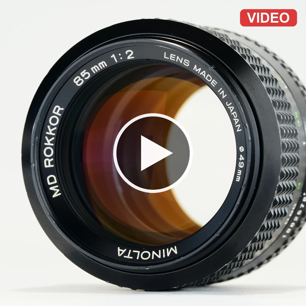 Minolta 85mm Focal Camera Lenses for sale | eBay