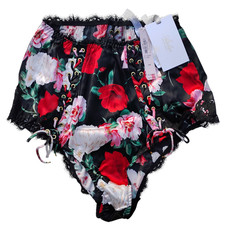 Victoria's Secret Atelier Satin Panties NWT 150 Retail Sz/M