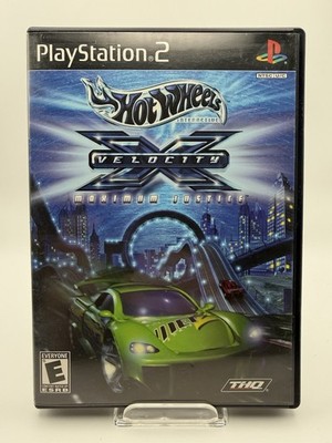 Hot Wheels: Velocity X Maximum Justice (Sony PlayStation 2, 2002) CIB & TESTED