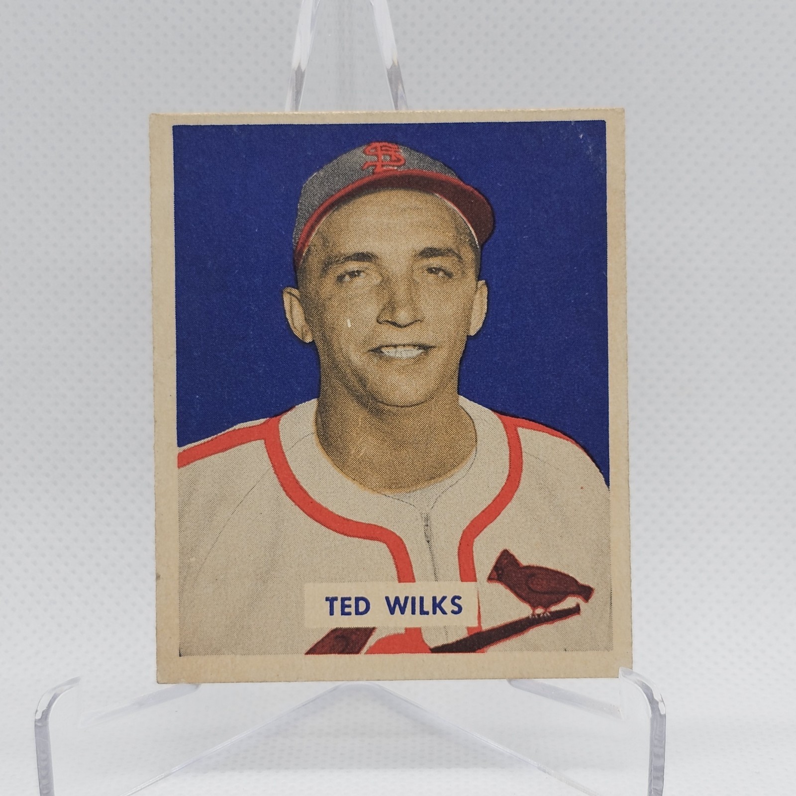 1949 Bowman Ted Wilks St. Louis Cardinals Rookie #137 9518