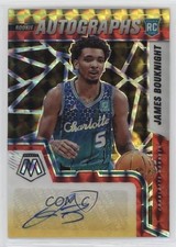 2021 Mosaic Rookie Choice Fusion Red & Yellow Prizm James Bouknight Auto RC 13rw