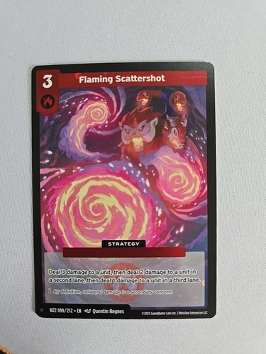 MetaZoo 2025 - Torrential Tides - Flaming Scattershpt 99/212 Reverse Holo Rare - Bild 1 von 2