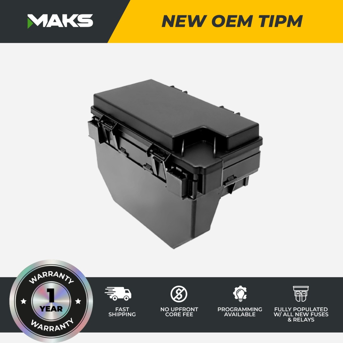 プリンセスbox 2012 2012 RAM 1500 / 2500 / 3500 Gasoline / Flex OEM NEW TIPM Fuse Box