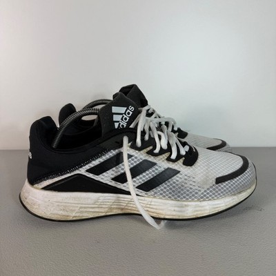ADIDAS Duramo SL Men's US 9.5 UK 9 EUR 43 Runners Black Black White