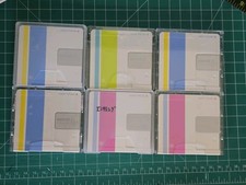 Lot of 6 TDK Couler MiniDiscs