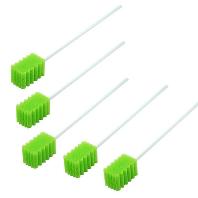 Treated Oral Swabs with Dentifrice- Flavored Dental Swabs Individually Wrapped F