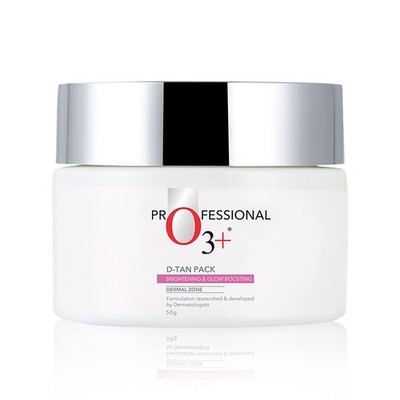O3+ D-TAN Pack for Instant Tan Removal & Sun Damage Protection Infused with Mint