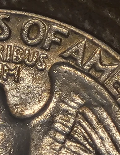 1964-D SILVER Washington Quarter RPM (FS-25-1964D-501) and STRONG DDR (-801)