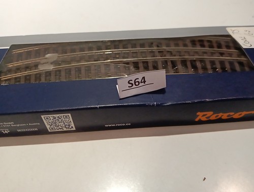 Roco 42424 Roco Line Track Bent 30° R4 481,2mm Ho x 10. With box. NewRef. (S64). - Picture 21 of 23