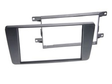 Einbaurahmen Doppel DIN Autoradio für Skoda Octavia II 2004-2013 Yeti 5L ab 2009