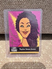 Taylor Iman Jones Signed Lights Of Broadway Trading Card