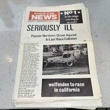 Stock car racing news issue 4 - October  17th - 31st  1981