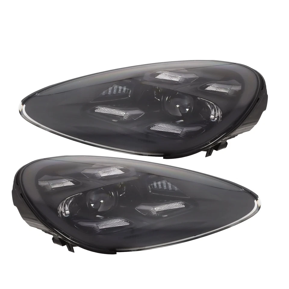 Par de faros delanteros LED para Porsche Cayenne 2011-2014 conjunto Foto 2 de 4