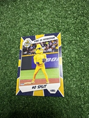 Split Savannah Bananas Baseball Card 2026 Choice Banana Ball #0