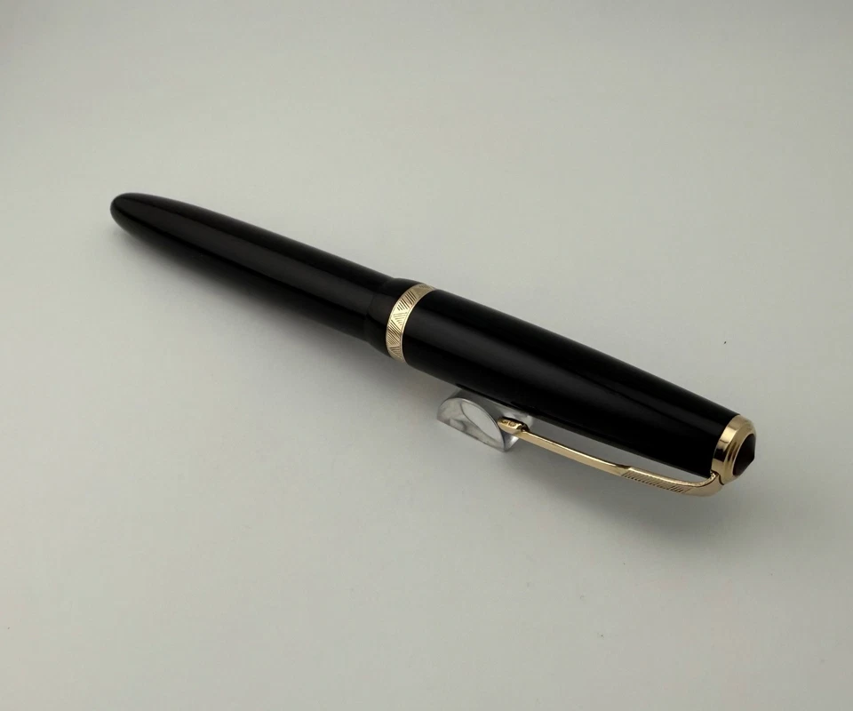 Pluma Estilográfica Parker Duofold MAXIMA De Colección Oro 18K Nuevo en Caja - Inglaterra Foto 4 de 4