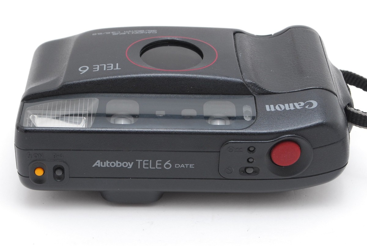 MINT] Canon Autoboy Tele 6 Date 35mm Point & Shoot Film Camera