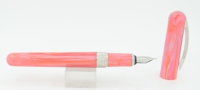 Visconti Breeze Cherry & Chrome Fountain Pen - Medium Nib - New in Box