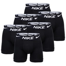 NIKE Men's Boxer Shorts, 6 Pack - Boxer Briefs, Dri-Fit Micro, Logo Waistband Sc...