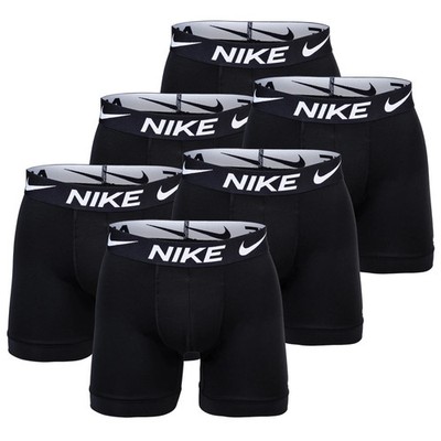 NIKE Men's Boxer Shorts, 6 Pack - Boxer Briefs, Dri-Fit Micro, Logo Waistband Sc...