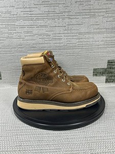 Timberland Pro Boots Mens Size 13 M Pabst Blue Ribbon Gridworks Soft Toe Work
