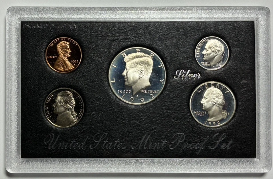 U.S. Mint Silver 1992 US Coin Proof Sets for sale | eBay