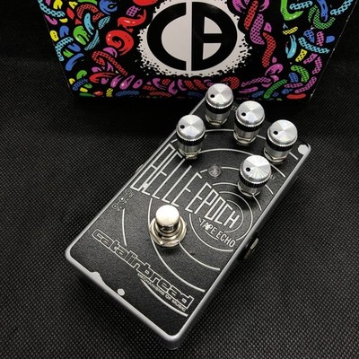 Catalinbread Belle Epoch Tape Echo Pedal schwarz silber gebraucht...