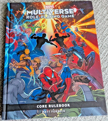 Marvel Multiverse Role-Playing Game Core Rulebook MINT - OOP (Hardcover RPG)