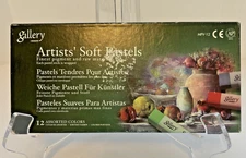 Gallery by Mungyo Artists' Soft Pastels Set of 12 - Assorted Colors