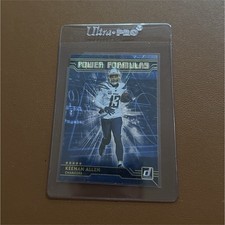 Keenan Allen 2020 Panini Donruss #PF-KA Power Formulas Los Angeles Chargers NFL