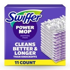 Swiffer PowerMop Multi-Surface Mopping Pad Refills for Floor Cleaning, Microf ZU