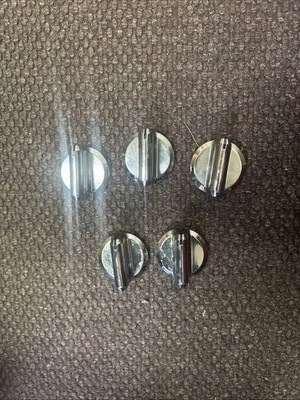 Frigidaire Stainless Steel Stove Oven Range Knob 3165644  KIP5Z08 Set of 5