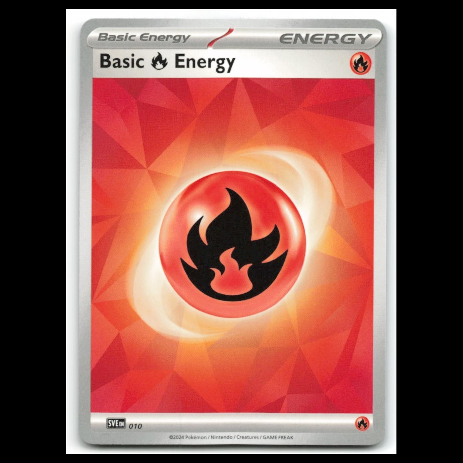 Basic Fire Energy #10 2025 Scarlet - Violet Series - Prismatic Evolutions Common