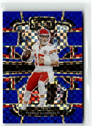 2023 Panini Select - Concourse Patrick Mahomes II #49 Blue Prizm20  /199