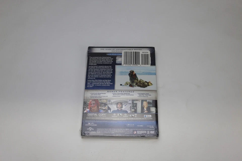 Eternal Sunshine of the Spotless Mind (DVD, 2004, Widescreen) New Sealed - Image 2 of 2