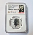 2014 W Kennedy 50th Anniversary Silver Coin NGC Graded Reverse PF 70 High Relief
