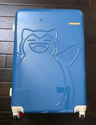 Pokemon Suitcase Snorlax Hard Carry Case Zipper TSA Lock 95L | eBay