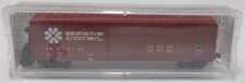 Micro-Trains 02500100 N SRN 50' Ribside Single Door Boxcar w/o Roofwalk #5159 LN
