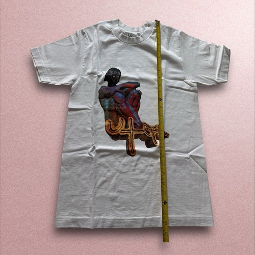 travis scott utopia t shirt men’s small white short sleeve hip hop new - Picture 3 of 5