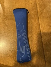 Portable Tableware Zipper Bag Outdoor Travel Chopsticks