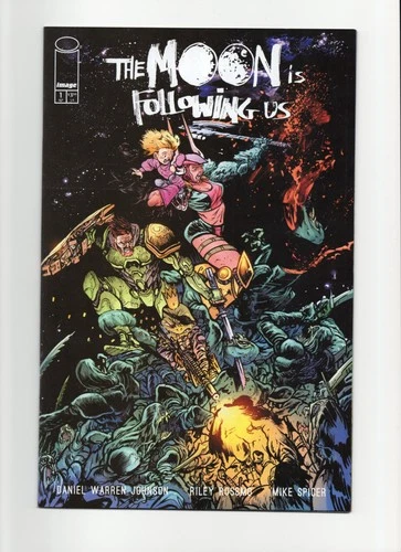 The Moon Is Following Us #1 Daniel Warren Johnson and Mike Spicer Cover...