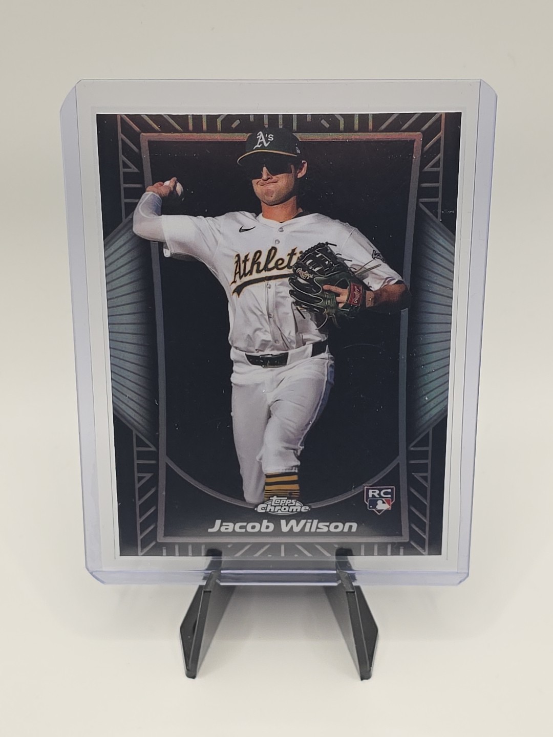 2025 Topps Chrome Jacob Wilson (RC) Shadow Etch SE-11