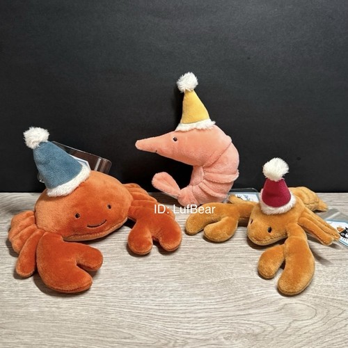 AUTHENTIC❗️Jellycat celebration crustacean crab- NWT Retired- SHIPS SAME DAY! - Bild 5 von 5