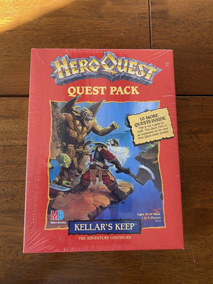 1991 Hero Quest HeroQuest | Kellar's Keep  Expansion Factory Sealed