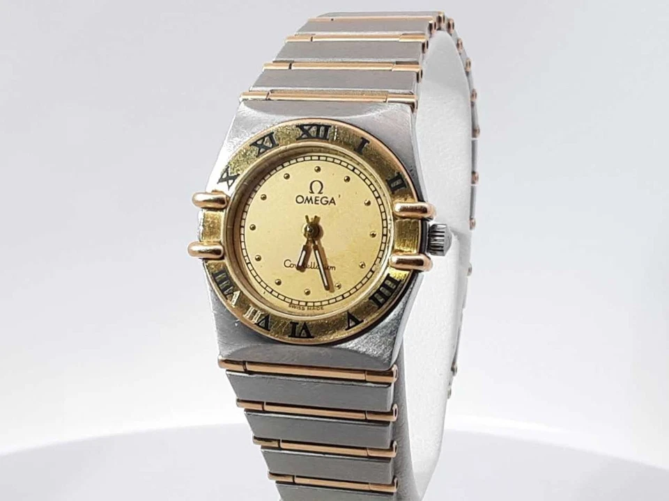 Omega Constellation 18k Gold Stainless Steel 26mm Quartz Watch Sd1025pzxsa - Image 2 of 4